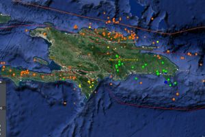 Desciende la actividad sísmica en septiembre 2022 para un total de 215 temblores registrados en La Española y sus alrededores